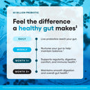 Physician's CHOICE Probiotics 60 Billion CFU - 10 Strains + Organic Prebiotics - Immune, Digestive & Gut Health - Supports Occasional Constipation, Diarrhea, Gas & Bloating - for Women & Men - 84ct