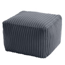 Round Pouf Ottoman Foot Rest, 20"x15"