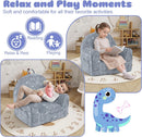 Glow Astronaut Fold Out Kids Couch, Ages 3+