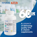 MAJOR 4 Hour Allergy Tablets - Chlorpheniramine Maleate - 4 mg - Antihistamine - 1000 Count (1 Pack)