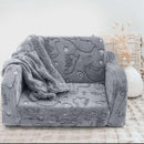 Children's Fold Out Sofa with Blanket