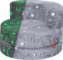 Glow Dinosaur Kids Chair, 4-in-1 Toddler Seat