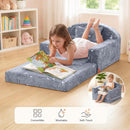 Rainbow Unicorn Glow Kids Couch, 42" Fold Out