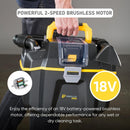 Prolux Surge Cordless Commercial Wet/Dry Tool & Travel Vacuum