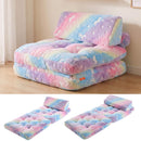 Kids Couch, 3-in-1 Fold-Out Foam Chair