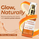 Vitamin C Radiant Face Serum - Dermatologist Tested for Dull & Dry Skin