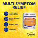 Camber Consumer Care Levocetirizine Dihydrochloride 5mg Antihistamine Tablets, Allergy Relief Medicine (180 Count)