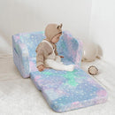 Children's Fold Out Sofa with Blanket