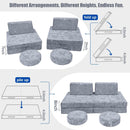 8-Piece Kids Play Couch