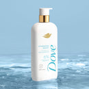 Dove Serum Body Wash Hydration Boost actively drenches dry skin with Hyaluronic Acid Serum 18.5 Fl Oz (Pack of 4)