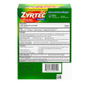 Zyrtec 24 Hour Allergy Relief Tablets, Individually Wrapped Indoor and Outdoor Allergy Medicine with 10 mg Cetirizine HCl per Antihistamine Tablet, 1 Tablet Per Pack, 50 ct Dispensit Pack