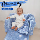 Children's Fold Out Sofa with Blanket