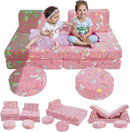 8-Piece Kids Play Couch