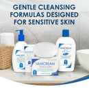 Vanicream Gentle Facial Cleaner, 2.5 Fl Oz, Formulated without Common Irritants for Sensitive Skin, Removes Makeup, Dirt & Excess Oils, Non-Comedogenic, pH-Balanced Face Wash