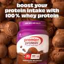 Premier Protein Powder, Chocolate Milkshake, 30g Protein, No Added Sugar, 100% Whey Protein, Keto Friendly, Soy & Gluten Free, 24.5 oz, 17 Servings (Packaging May Vary)