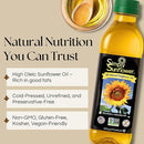 Sunflower Oil | Pack of 12 | 8 oz | Non GMO, Gluten & Nut Free, Vegan | Simply Sunflower