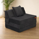 Folding Sleeper Chair Bed, 4-in-1 Boneless Futon