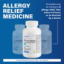 MAJOR 4 Hour Allergy Tablets - Chlorpheniramine Maleate - 4 mg - Antihistamine - 1000 Count (1 Pack)