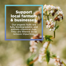 Buckwheat Hulls -Craft, Pillow, Cushion Fill - Organically grown in USA