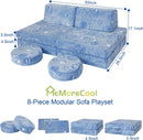 8-Piece Kids Play Couch