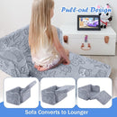 Children's Fold Out Sofa with Blanket