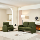 59" Loveseat Sofa Small Couch for Living Room, Sherpa Fabric Upholstered Loveseat Sofa Couch, Small Loveseat Sofa for Apartment, Bedroom