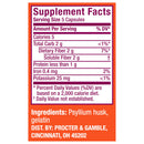Metamucil 3-in-1 Fiber Capsules, Daily Psyllium Husk Fiber Supplement, Fiber Capsules for Digestive Health, Plant-Based Psyllium Husk Fiber Capsules,