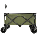 Utility Park Garden Cart Tool Customized Color Folding Camping Trolley Outdoor Picnic Beach Wagon, Green
