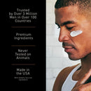 Brickell Men's Restoring Under Eye Cream for Men, Anti Aging Eye Balm To Reduce Puffiness, Wrinkles, Dark Circles, Crows Feet & Eye Bags, Caffeine, Hyaluronic Acid & Protein Peptides, 0.5oz, Unscented