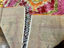 Colorful Shag Rug 8x10, Fuchsia and Multicolor