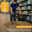 Prolux Surge Cordless Commercial Wet/Dry Tool & Travel Vacuum