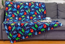 Decor&More American Pride Collection Microplush Throw Blanket (50" x 60")