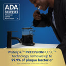 Waterpik Sonic-Fusion Flossing Electric Toothbrush Water Flosser, Black