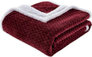 Decor&More Home Essentials Braided Sherpa Blanket
