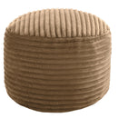 Round Pouf Ottoman Foot Rest, 20"x15"