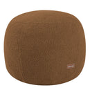 Round Pouf Ottoman Foot Rest, 20"x15"