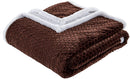 Decor&More Home Essentials Braided Sherpa Blanket