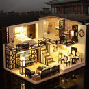 Miniature Wizardi Roombox Kit - British Style Dollhouse Kit