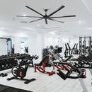 84 Inch 100 Inch Silent Storm Extra Large Ceiling Fan with Remote Control