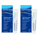 Differin Acne Retinoid Treatment Gel, 0.1% Adapalene, 15g Tube, 2ct