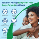 Alavert Allergy 24 Hour Relief, Fresh Mint Flavor, Orally Disintegrating Allergy Tablets, Non-drowsy Antihistamine, Loratadine 10mg, 60 Count