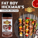 NON COLLECTIVE | Cowgirl BBQ Rub | Pack of 3 | 11.4 oz | Gluten Free | Fat Boy Hickman's BBQ