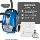 New 10 pack of Bags for Prolux Tritan Canister Vacuum Cleaner