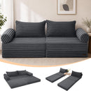 Queen Convertible Sofa Bed, Corduroy Folding Couch