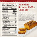 SALE | Pumpkin Streusel Coffee Cake | Pack of 2 | 16 oz | Beatrice Bakery