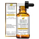 Health Priority Naturals|Organic Vitamin E Oil for Skin - Jojoba, Avocado Oil - Unscented, Handcrafted for Face/Hair, Non-GMO, No Gluten, 15000 IU, 0.5 Fl oz