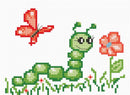 Caterpillar B074L Counted Cross-Stitch Kit