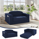 Boneless Loveseat Sofa Bed, 59" Corduroy