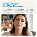 NAVEH PHARMA® CleanEars Ear Wax Removal Spray — Gentle Earwax Softening Spray for Adults, Easy-to-Use Alternative to Mineral Oil, Refreshing Spearmint Aroma, 1.69 fl oz