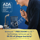 Waterpik Aquarius Countertop Water Flosser with 10 Settings, 7 Tips, Blue